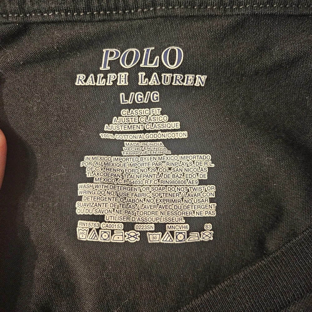 Polo by Ralph Lauren Black‎ V-Neck Tee